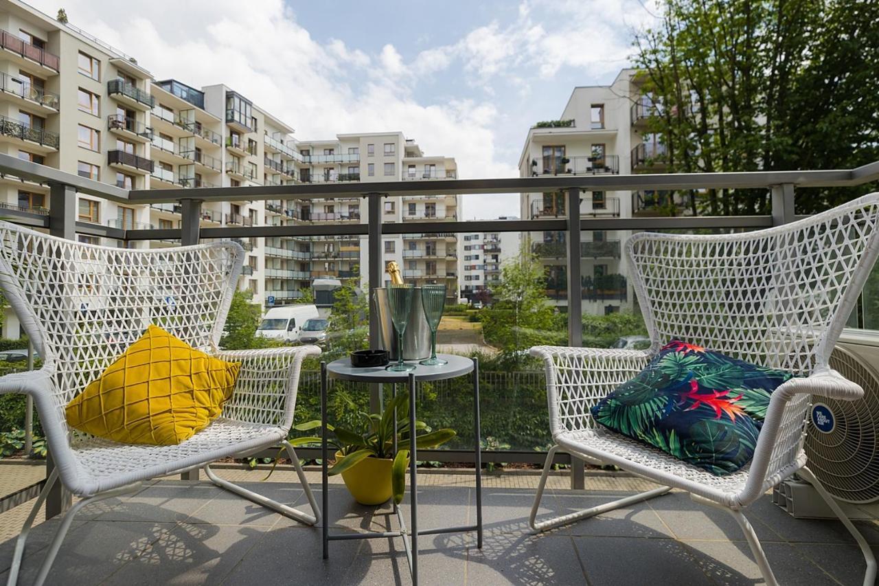 Ferienwohnung Woronicza Premium - Jungle Warschau Exterior foto