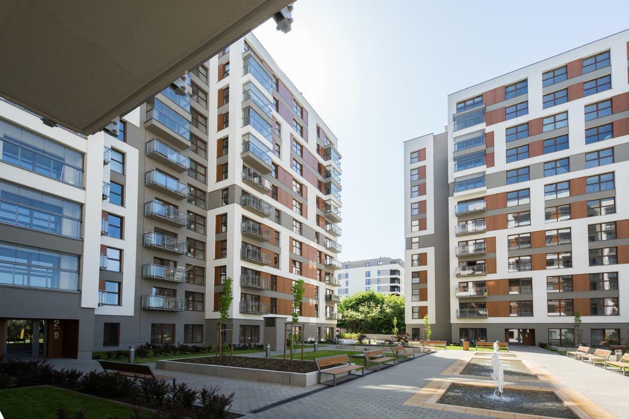 Ferienwohnung Woronicza Premium - Jungle Warschau Exterior foto